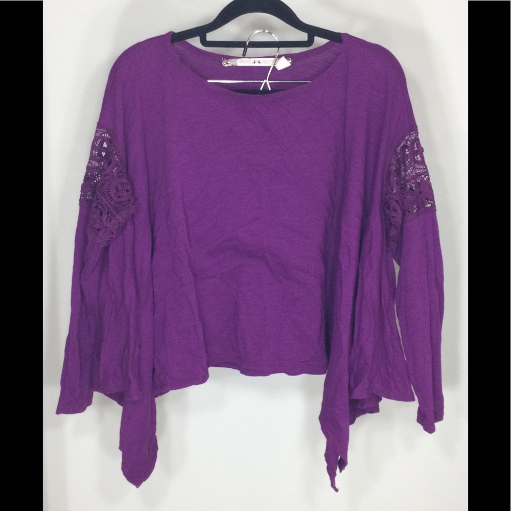 Oversized Crochet Top